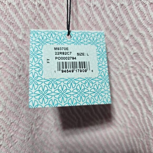 Ming Wang Floral Lace Hem Knit Sheath Dress Whisper Pink NWT $240 - Picture 6 of 8